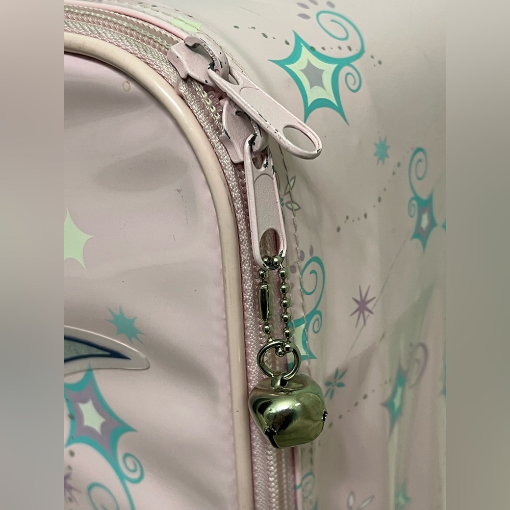Vintage Y2K Disney Store Tinkerbell Child Size Rolling Suitcase - Picture 12 of 15
